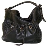 B. Makowsky Leather Lisbon Hobo Handbag
