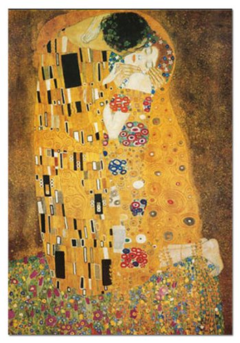 See The Kiss, G. Klimt (1500 pc puzzle)