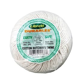 Click here to buy HIC Librett Cotton Butchers Twine 370-Feet by HIC.