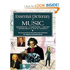Essential Dictionary of Music: Definitions, Composers, Theory, Instruments (Essential Dictionary Series)