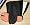 Jikatabi (Outdoor Tabi) Hook & Loop (Velcro) Closure - Calf height - Black - Size 24.0
