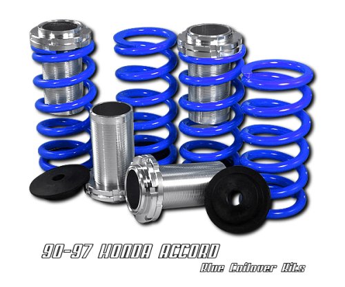 90 91 92 93 94 95 96-97 HONDA ACCORD 2/4DR DX LX EX RACING SUSPENSION LOWRING COILOVER SPRING BLUE