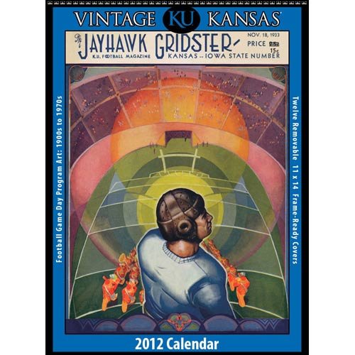 Kansas Jayhawks Vintage 2012 Football Program Calendar