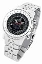 Burgmeister Calais BM134-121 Herren Automatik Uhr Edelstahl Zifferblatt schwarz Datum/Tag/Monat/24h Tachymeterring