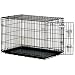 Precision Pet Products Black ProValu2 Dog Crate 5000, 42-Inch-by-28-by-30-Inch, 1-Door