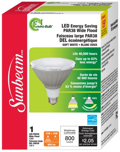  cyber Monday Sunbeam Enviro Bulb Performance PAR38 EquivalentB0083T3O8A