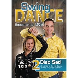 Swing Dance Lessons on DVD Vol 1 & 2 (Two Disc Set)