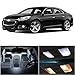 LEDpartsNow Chevy Malibu 2013-2014 Xenon White Premium LED Interior Lights Package Kit (5 Pieces)