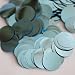 20mm Flat Round SEQUIN PAILLETTES ~ Sky Light Blue Metallic ~ Loose sequins for embroidery, bridal,