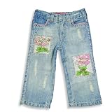 Mimi and Maggie - Toddler Girls Denim Pant, Blue by MIMI & MAGGIE