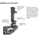New! Bag Boy Golf Umbrella Holder