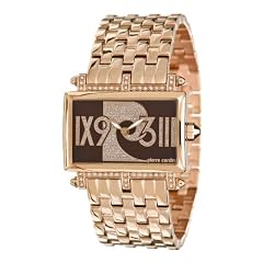 Pierre Cardin Damen-Armbanduhr Analog Edelstahl beschichtet PC100642F08