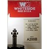 1/4" Shank x 2-3/8" Arbor w/Bearing, Whiteside# A200B