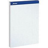 Ampad Evidence Quad Dual-Pad, Quadrille Rule, Letter Size (8.5 x 11.75), White, 100 Sheets per Pad (20-210)