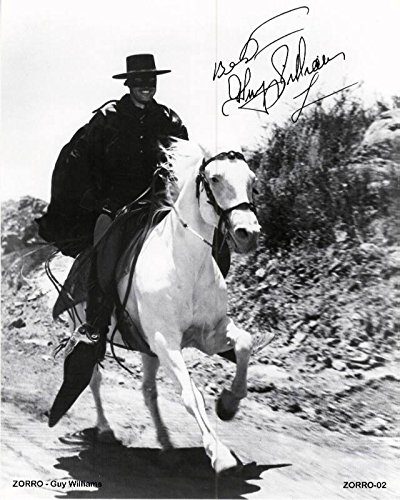 Zorro Guy Williams 8 x 10 Photo