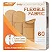 Strip Bandages, Beige, 3" L x 1" W, PK60 (2 Pieces)