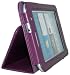 Shenit Premium PU Leather Case Cover Folio for Samsung Galaxy Tab 2 7.0 P3110/P3100 - Red