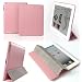 Invision� New iPad 4 (with Retina Display) iPad 3 & iPad 2 Case Cover in Pink - Front & Back Protection Smart Cover With Magnetic Auto Wake & Sleep Function - Full Grade Leather (PU) with Smooth Satin Inner Cloth - Premium Quality with Superior Design Features - Independently Recommended by "Which?" Magazine. ..(Pink iPad 2, 3 & 4 Case)