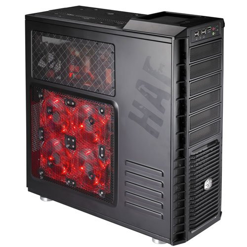 Cooler Master HAF 932 High Air Flow ATX Full Tower Case Black - (RC-932-KKN1-GP)