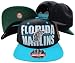 Florida Marlins Block Two Tone Plastic Snapback Adjustable Plastic Snap Back Hat / Cap