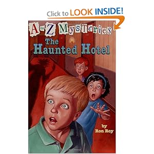 A to z mysteries the haunted hotel book report image