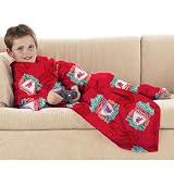 Liverpool Fc Football Official Cosy Slanket Sleeved Fleece