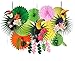 PAPER JAZZ Tropical Bird Toucan Leave Garland Party kit to Summer Hawaiian Luau Tiki Tropical Themed Party