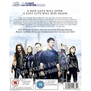 Stargate Atlantis-The Complete Series [Blu-ray] [Import anglais]