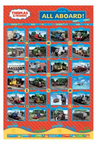 Thomas Poster All Aboard - 3
