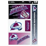 NHL Colorado Avalanche 11-by-17 Inch Ultra Decal Multiple Designs