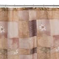 Tuscan Sunset Shower Curtain and Hooks - Tan