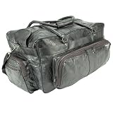 Leather Patchwork Duffle