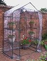 Walk In Mini Greenhouse Includes 4 Shelves