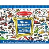 Melissa & Doug Sticker Collection - Blue