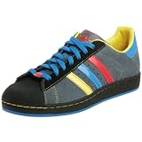  : adidas Originals Men's Superstar 1 Sneaker,Lead/Black/Red,14 M