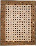 Capel 1610RS08001100700 8 x 11 Ft Crystalle-Chips Rug - Oats