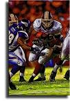 Completely Handpainted American Football Sport Painting, Custom Order FL4810, Oil on Canvas, with Option to Paint Jerry, Brett & Co. from Any Other Favorite Photograph or Picture, Unframed, Size 12" x 18" inch