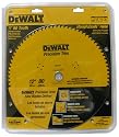 DeWalt DW3232PT Precision Trim 12-Inch 80 Tooth ATB Crosscutting Saw Blade with 1-Inch Arbor and Tough Coat Finish