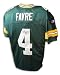 Brett Favre Autographed/Hand Signed Green Bay Packers Green Reebok Authentic Jersey
