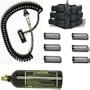 GXG Paintball Pack 6+1 PODS Coiled Remote Line 20oz Tank