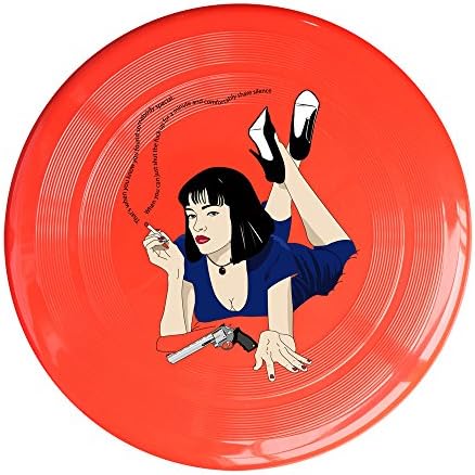 Shimile10 New Design 150g Red Toy Pulp Crime Fiction Flying Discs