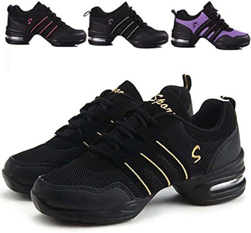 Women's Fashion Sneakers Comfy Modern Jazz Hip Hop Dance Shoes Breathable Slimming increased women shoes