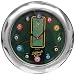 Trademark 13-Inch Billiards Wall Clock - Quartz Movement Trademark 13-Inch Billiards Wall Clock - Quartz Movement