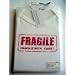Fragile, handle with care' white 6-12 months baby long sleeve tee