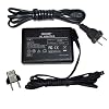 HQRP Replacement AC Adapter / Charger for JVC Everio GZ-MG21U / GZMG21U Camcorder with USA Cord & Euro Plug Adapter