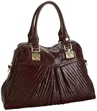 Treesje Avalon Satchel,Wine,one size