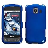 Metallic Blue Protector Case for LG Optimus S / LG Optimus U