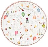 Caspari Happy Birthday Set of 8 Paper Dinner Plates