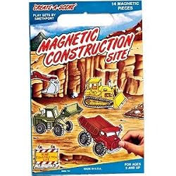 Create-A-Scene Magnetic Playset: Construction Site