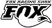 Fox Racing Shox White Tall Decal 5